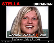 A Ukrainian girl, Stella has an audition with Pierre Woodman.