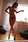 Sexy Ukrainian girl Taryn poses topless