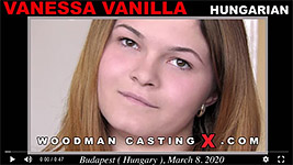 A hungarian girl, Vanessa Vanilla has an audition with Pierre Woodman.
