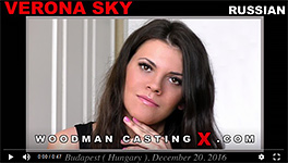 A russian girl, Verona Sky has an audition with Pierre Woodman. 