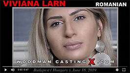 A romanian girl, Viviana Larn has an audition with Pierre Woodman. .