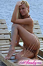 Hungarian babe Zsanett Egerhazi naked on the beach